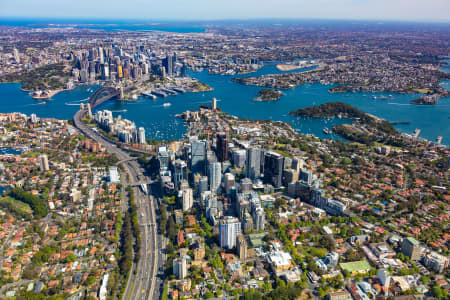 Aerial Image of NORTH SYDNEY CBD