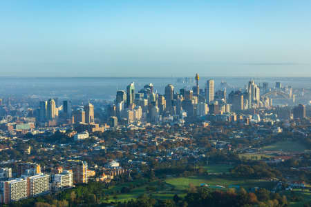 Aerial Image of SYDNEY EARLY MORNING