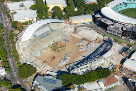 Aerial Image of ALLIANZ STADIUM DEMOLITION MOORE PARK