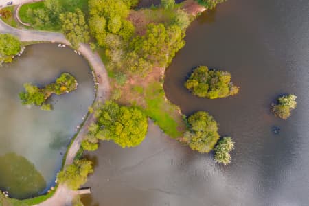 Aerial Image of LAKE DAYLESFORD
