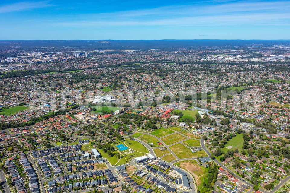 Aerial Image of Newleaf Communities Estate Bonnyrigg