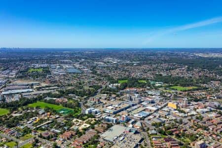 Aerial Image of FAIRFIELD CBD AND TRAIN STATION