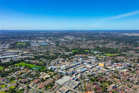 Aerial Image of FAIRFIELD CBD AND TRAIN STATION