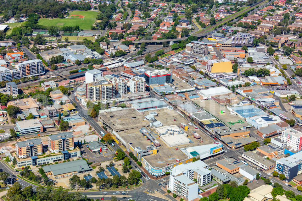 Aerial Image of Neeta City Shopping Centre Fairfield