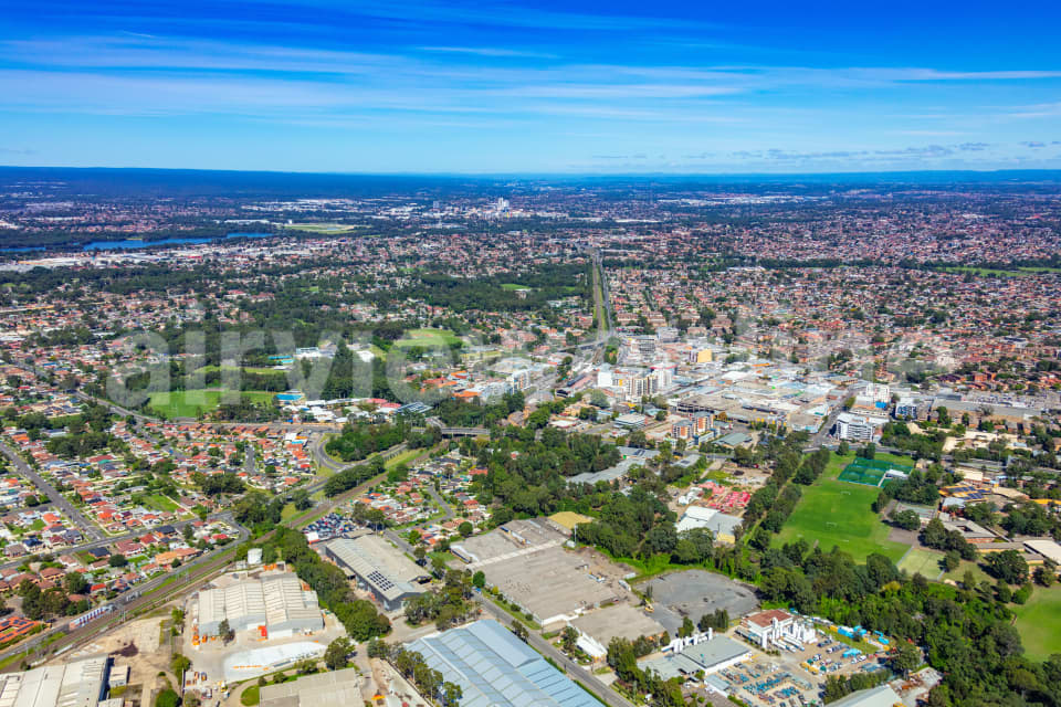Aerial Image of Yennora and Fairfield