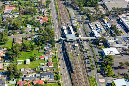 Aerial Image of MOUNT DRUITT SHOPS AND TRAIN STATION