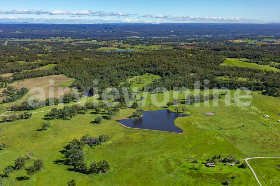 Aerial Image of Green Farms West of Sydney