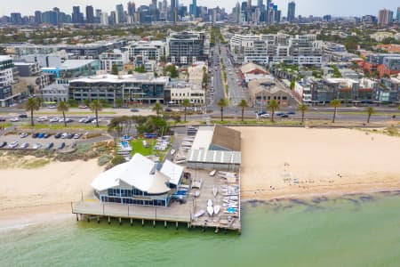 Aerial Image of PORT MELBOURNE YACHT CLUB