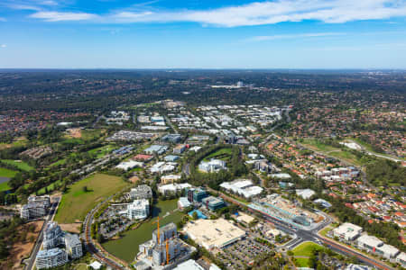 Aerial Image of NORWEST TO CASTLE HILL