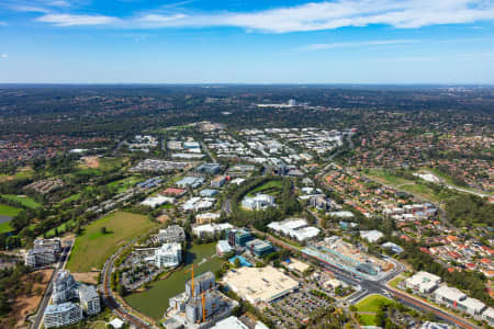 Aerial Image of NORWEST TO CASTLE HILL
