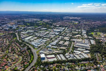 Aerial Image of CASTLE HILL SHOWGROUND BUSINESS PARK