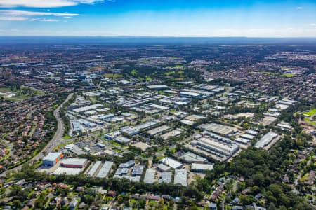 Aerial Image of CASTLE HILL SHOWGROUND BUSINESS PARK