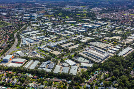 Aerial Image of CASTLE HILL SHOWGROUND BUSINESS PARK