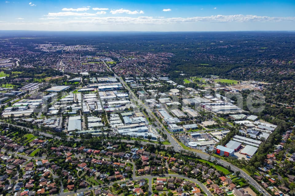 Aerial Image of Castle Hill Showground Business Park