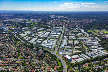 Aerial Image of CASTLE HILL SHOWGROUND BUSINESS PARK