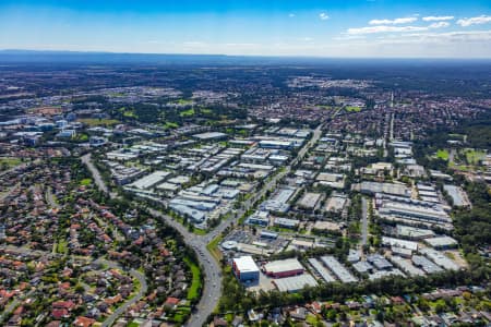 Aerial Image of CASTLE HILL SHOWGROUND BUSINESS PARK