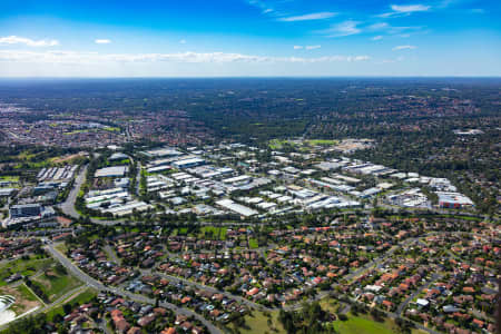 Aerial Image of CASTLE HILL SHOWGROUND BUSINESS PARK