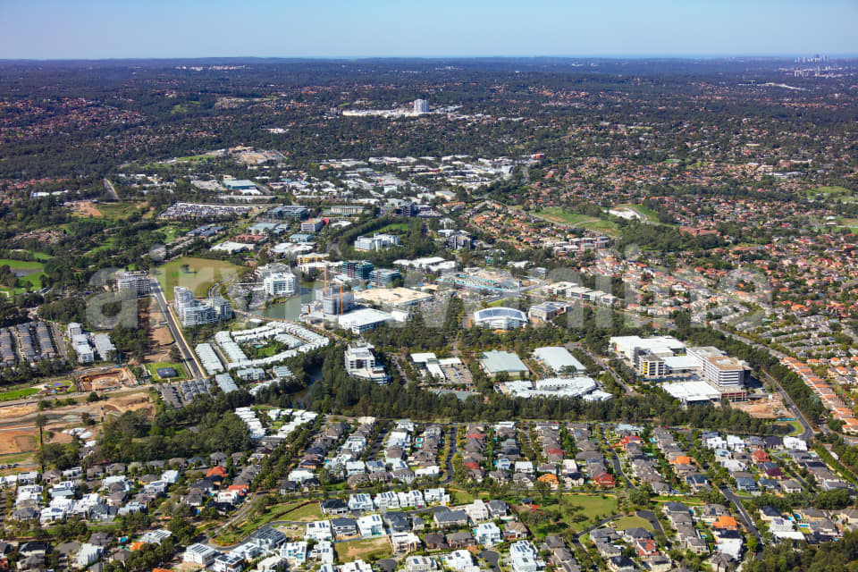 Aerial Image of Bella Vista to Norwest Business Park