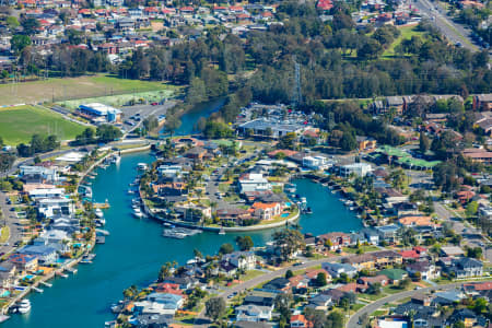 Aerial Image of SYLVANIA WATERS