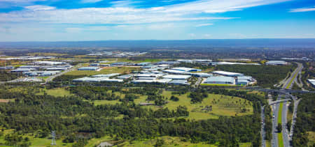 Aerial Image of EASTERN CREEK COMMERCIAL AREA PANORAMA