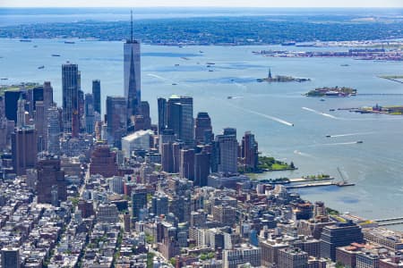 Aerial Image of MANHATTAN NEW YORK