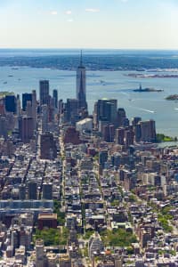 Aerial Image of MANHATTAN NEW YORK