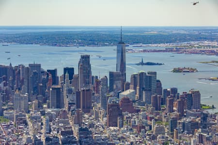 Aerial Image of MANHATTAN NEW YORK