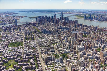 Aerial Image of MANHATTAN NEW YORK