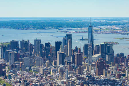 Aerial Image of MANHATTAN NEW YORK