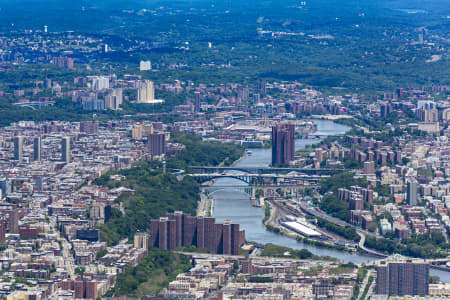 Aerial Image of HARLEM RIVER NEW YORK