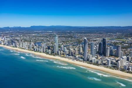 Aerial Image of SURFERS PARADISE, GOLD COAST SERIES