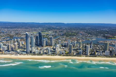 Aerial Image of SURFERS PARADISE, GOLD COAST SERIES