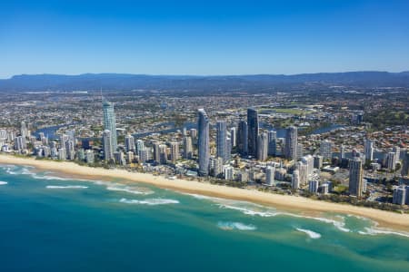 Aerial Image of SURFERS PARADISE, GOLD COAST SERIES