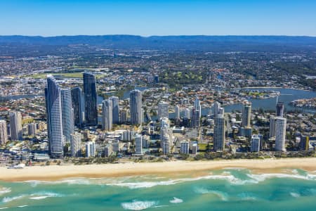 Aerial Image of SURFERS PARADISE, GOLD COAST SERIES