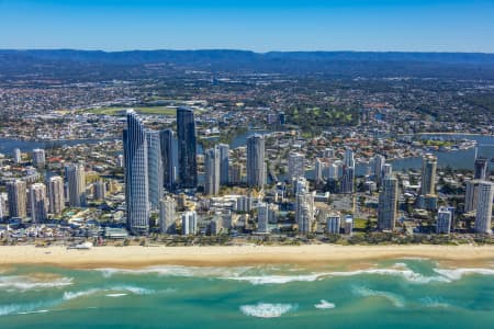 Aerial Image of SURFERS PARADISE, GOLD COAST SERIES