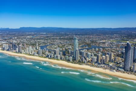 Aerial Image of SURFERS PARADISE, GOLD COAST SERIES