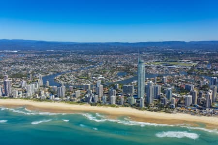 Aerial Image of SURFERS PARADISE, GOLD COAST SERIES