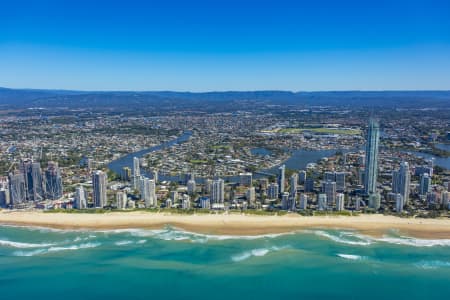 Aerial Image of SURFERS PARADISE, GOLD COAST SERIES