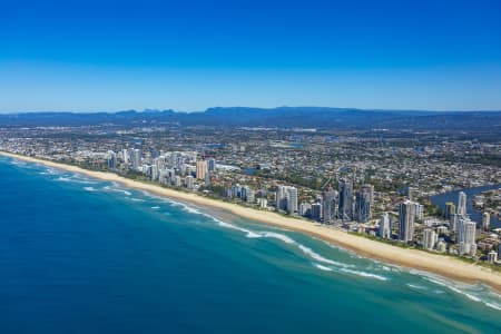 Aerial Image of SURFERS PARADISE, GOLD COAST SERIES