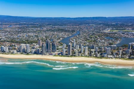 Aerial Image of SURFERS PARADISE, GOLD COAST SERIES