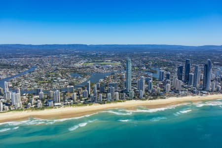 Aerial Image of SURFERS PARADISE, GOLD COAST SERIES