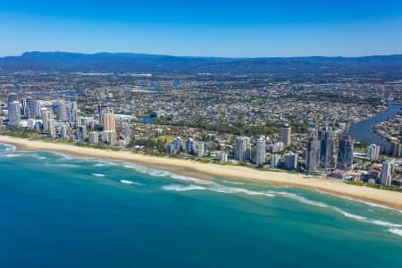 Aerial Image of BROADBEACH AND SURROUNDS