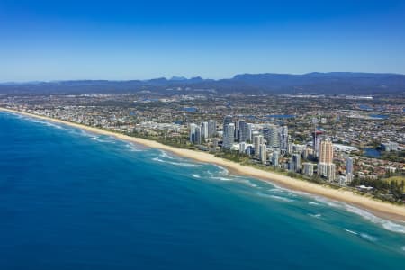 Aerial Image of BROADBEACH AND SURROUNDS