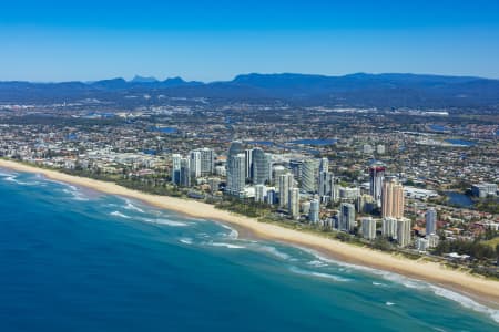 Aerial Image of BROADBEACH AND SURROUNDS