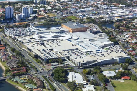 Aerial Image of PACIFIC FAIR SHOPPING CENTRE, BROADBEACH