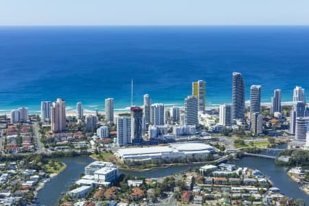 Aerial Image of GOLD COAST CONVENTION AND EXHIBITION CENTRE & THE STAR GOLD COAS