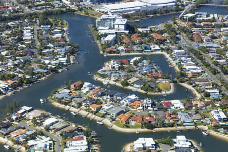 Aerial Image of BROADBEACH WATERS