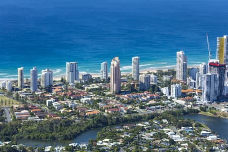 Aerial Image of BROADBEACH AND SURROUNDS
