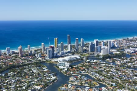 Aerial Image of GOLD COAST CONVENTION AND EXHIBITION CENTRE & THE STAR GOLD COAS