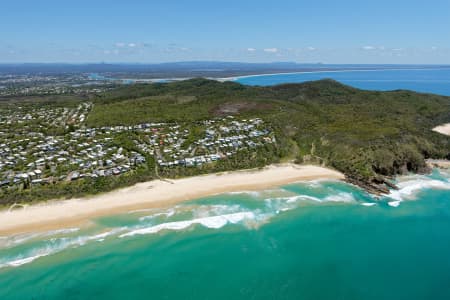 Aerial Image of SUNSHINE BEACH LOOKING WEST